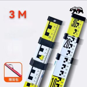 5M 3M Measuring staff Stadia Rod for autolevel total station Construction Tools Surveying Instrument 5 Meters Tower ruler Scalable ruler