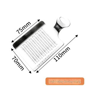 Dụng cụ bào inox 430 bào gừng tỏi cà rốt dưa leo hoa quả nhuyễn mịn – nhiều kích cỡ tùy chọn