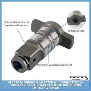 Alat Kepala Konversi Poros Kunci Pas Electric Wrench Adapter Multifunctional Square Head T-shaft Electric Brushless Impact Wrench