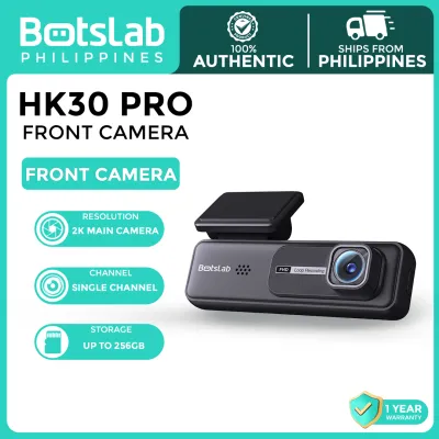 Botslab HK30 Pro | Front Camera Only | 2K FHD Resolution | 140 FOV Wide Recording | Loop Recording