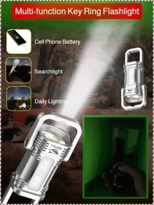 Flashlight Resistant to Snowstorms Save Electricity Usage Time Lighting Waterproof Resistant to Falling