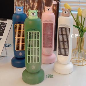 Quạt Tháp Phun Sương Điều Hòa Thay Thế Quạt Để Bàn Làm Mát Không Khí Quạt Tích Điện - Xoay Tròn - Tạo Độ Ẩm B6