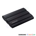 SAMSUNG Portable SSD T7 Shield 4TB (Black) USB 3.2 Gen.2 (10Gbps) ( เอสเอสดีพกพา ) External SSD // Read/Write 1,050/1,000 MB/s /RoHS2. 
