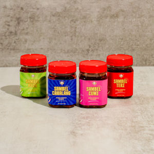 SAMBALIN DULU Sambal Cumi 160gr Sambal Teri 160gr Sambal Cakalang 160 grSambal Peda160gr