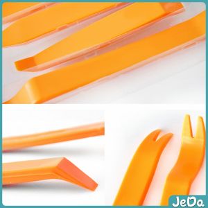 JeDa รถยนต์ เครื่องมือถอดคอนโซลและงัดพลาสติกในรถยนต์ ป้องกันการเป็นรอย แดช งัด เครื่องมือ audio tool set