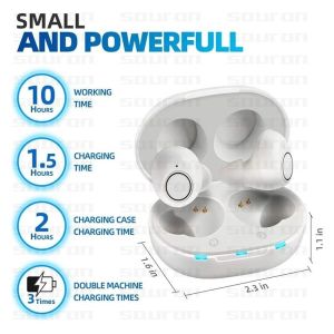 XCFASHION Smart Hearing Aid CIC Sound Amplifier Low Noise invisible Digital Hearing AIDS For Elderly