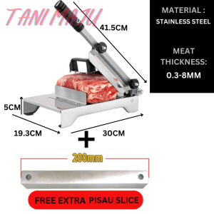 TM/keluli tahan karat Daging Slicer Manual Daging beku boleh laras berkualiti tinggi Daging kambing Mesin Potong Hiris Daging /A245