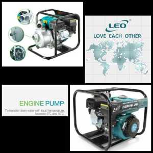 LEO LGP20-2H Gasoline/Petrol Engine Water Pump(6.5HP/333LMIN/50MM)