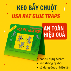 Keo dán chuột / Keo bẫy chuột siêu dính ĐẠI THÀNH - ĐẠI LỘC