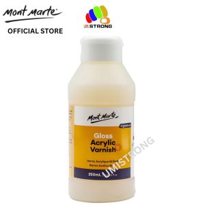 Mont Marte Gloss Acrylic Varnish Signature 250ml (8.5 US fl.oz)