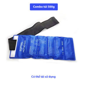 [CK12]Túi gel chườm lạnh có dây đai hổ trợ chườm bụng kinh chườm tay chườm lạnh đa năng