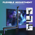 Fifine BM88 Microphone Arm Stand, Boom Arm Stand with Desk Mount Clamp, Screw Adapter, Cable Management, Suspension Mic Stand Flexible Arm Mic Stand Sturdy Low Profile for Podcast Streaming Gaming Studio. 