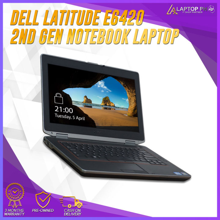 Dell Latitude E6420 Notebook Laptop Intel Core i52nd Gen Builtin