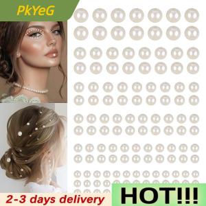 PkYeG 220pcs Mix 3mm 4mm 5mm 6mm Hair s Stick On Self Adhesive s Stickers Face s Stickers for Hair Face Makeup Nail DIY Crafts