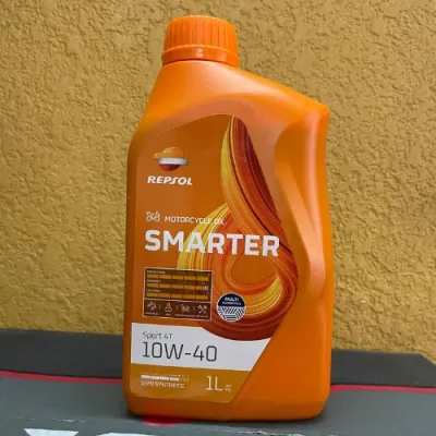 Nhớt xe số REPSOL SMARTER SPORT 4T 10w40 1L SYNTHETIC BLEND