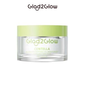 GLAD2GLOW Moisturizer Series - Pomegranate 5% Niacinamide | 5% Blueberry Moisturizer Cream | Centella Allantoin Soothing - yuone