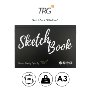TRG Sketchbook Sketch Drawing Book A3 150gsm SKBK-21-A3 - Kertas Buku Gambar & Sketsa 150 gsm TRG