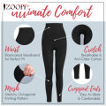 ZOOPF Women Sleeping Beauty Legs Shaper Legging Socks Slimming Leg Hip Up Pants. 