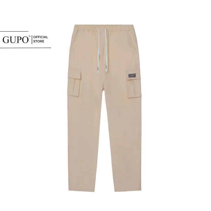 Long%20pants,%20Kaki%20bag,%20large%20size%20GUPO%20cargo,%20unisex%20tube,%20Suong%20Form,%20wide%20back,%20Thun,%20youthful%20and%20energetic%20-%20Image%203
