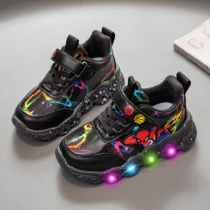 Future seeds LED shoes for kids spike men light up shoes for kids boy size 23-34