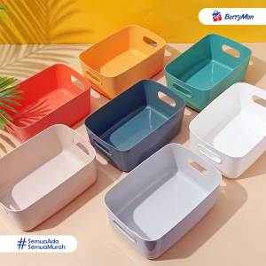Kotak Penyimpanan Serbaguna Tempat Kosmetik Obat Alat Mandi Storage Box Rumah Minimalis