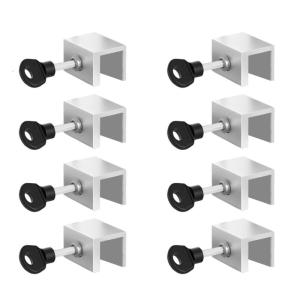 Sliding Window Lock with Key Aluminum Alloy Window Door Stoppers Adjustable Security Window Lock Easy to Install