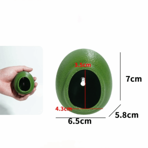 HEFEI Wall Mounted Reptile Hideout Multi-size Suction Cup Hiding Cave Comfortable Versatile Climbing Habitat Terrarium Ornament