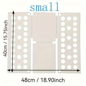 Plastic Clothes Folding Board Easy and Fast Kids Laundry Folder Shirt Folding Board Home Storage Tool for Kid Children Adults