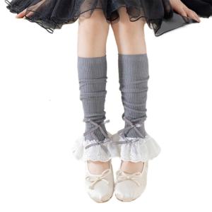 1 cặp thanh lịch vớ cho cô gái lứa tuổi 3-13 năm vớ vải cotton tinh chế tay áo cho các bên và EVERYDAY trang phục