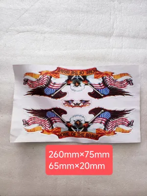 Fire eagle sticker head decal stickers for motorcycle motorbikes and car universal DIY sticker