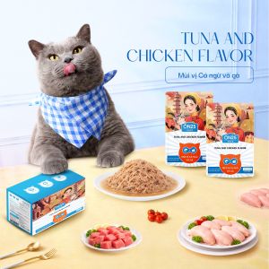 PATE ON25 DÀNH CHO MÈO ĐẦY DINH DƯỠNG BÙ NƯỚC - MƯỢT LÔNG - TIÊU BÚI LÔNG
