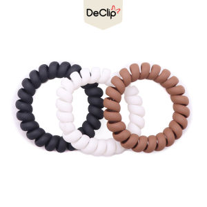 DeClip Hairlastic Twist Ikat Rambut Kabel Choco Series