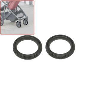 Stroller Tire For Uppababy Cruz V2 front Wheel Pushchair Tyre Cover Tubeless PU DIY Baby Buggy Replace Accesse