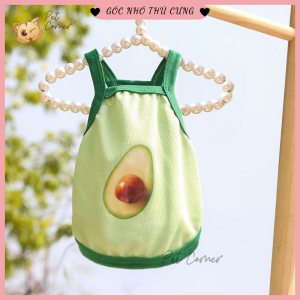 Áo 2 dây mùa hè thoáng mát cho thú cưng siêu xinh áo cho chó mèo lưới thoáng khí