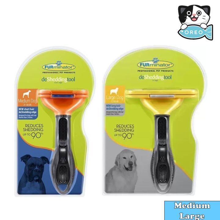 Pet Deshedding FURminator Tools / Desedder Comb/ Grooming Tools Size M