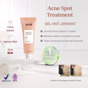 Acne Spot Treatment 10gr Gel Jerawat Ampuh Membantu Menenangkan Mengurangi Rasa Sakit Yang Dirasakan Dari Jerawat Mencegah Munculnya Bekas Jerawat Sekaligus Menjaga Kelembaban Merawat Skin Barrier