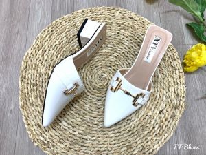 Sục Đính Khóa 5 Cm Thời Trang TT Shoes Mũi Nhọn TI02