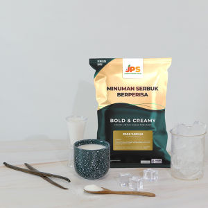 Bubuk Minuman Vanilla Original Plain Tanpa Gula 1 kg - Serbuk Instan - JPS
