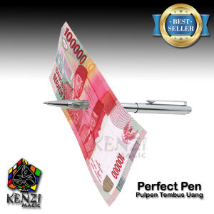 Sulap Perfect pen - Alat Sulap Pulpen Tembus Uang - KZ032