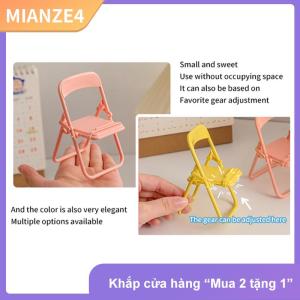 [COD] MIANZE4 Mini Hình Dạng Ghế Điện Thoại Di Động Đứng Xách Tay Dễ Thương Đầy Màu Sắc Có Thể Điều Chỉnh Gấp Phân Điện Thoại Lười Biếng Máy Tính Để Bàn Chủ Cho Điện Thoại Di Động