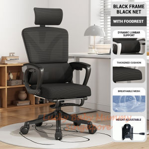 Fully Adjustable Ergonomic Mesh Office Chair with Lumbar Support and Flip-Up Arms Breathable Mesh Chair Local Stock