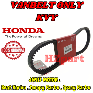 VANBELT ORIGINAL ONLY KODE-KVY HONDA BEAT karbu/Scoopy karbu/Spacy karbu KUALITAS ASLI ORI HONDA AHM