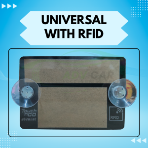 Car Roadtax Holder Acrylic Color With Suction Cup 2024 Version New Size Civic City Vios HRV Yaris Hilux ALPHARD TRD Vellfire TRD BYD Chery Veloz Cross Estima Fortuner Camry Jazz CRV BRV Sienta Stream Toyota Honda