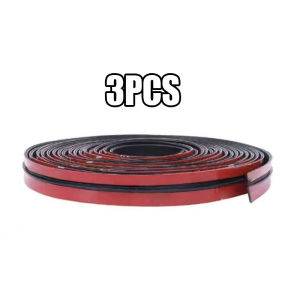 3Rolls 19mm Car Window Rubber Sealing Strips Roof Windshield Edge Protector Rubber Seal Strip Sound Dust Proof