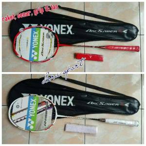 desports Raket badminton tanpa T LENTUR & RINGAN