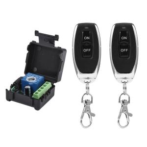 Chinatera Rơ Le DC12V Công Tắc Điều Khiển Từ Xa Cửa Nhà Để Xe RF Không Dây 1CH