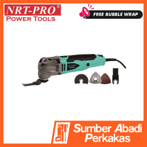 NRT-PRO 3000 HD Mesin Multi Guna Oscillating Tool Cutter Gerinda Multiguna Oskilasi Potong Kayu Triplek Amplas 3000HD