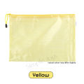 Zip Bag Organizer Mesh Zipper Pouch File Folder With A4/A5/A3/B4/B5 Size. 