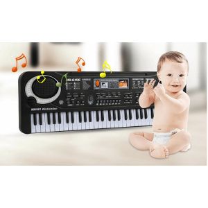 Bộ Đàn Organ 61 Phím MQ-6106 Có Micro Dành Cho Trẻ Em Đàn Piano điện tử 61 phím cho người mới học - âm thanh hay. Đàn Piano Điện Tử 61 Phím Kèm mic Cho Bé