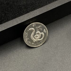 Đồng Bạc Đánh Cảm Cạo Gió Bạc Ta Nguyên Chất S99 Hình Con Rắn Xuân Ất Tỵ BẠC HIỂU MINH XDG37